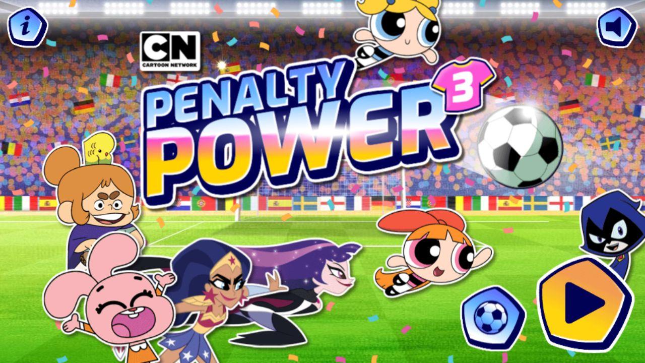 Penalty Power 3 Cartoon Network Soccer Game