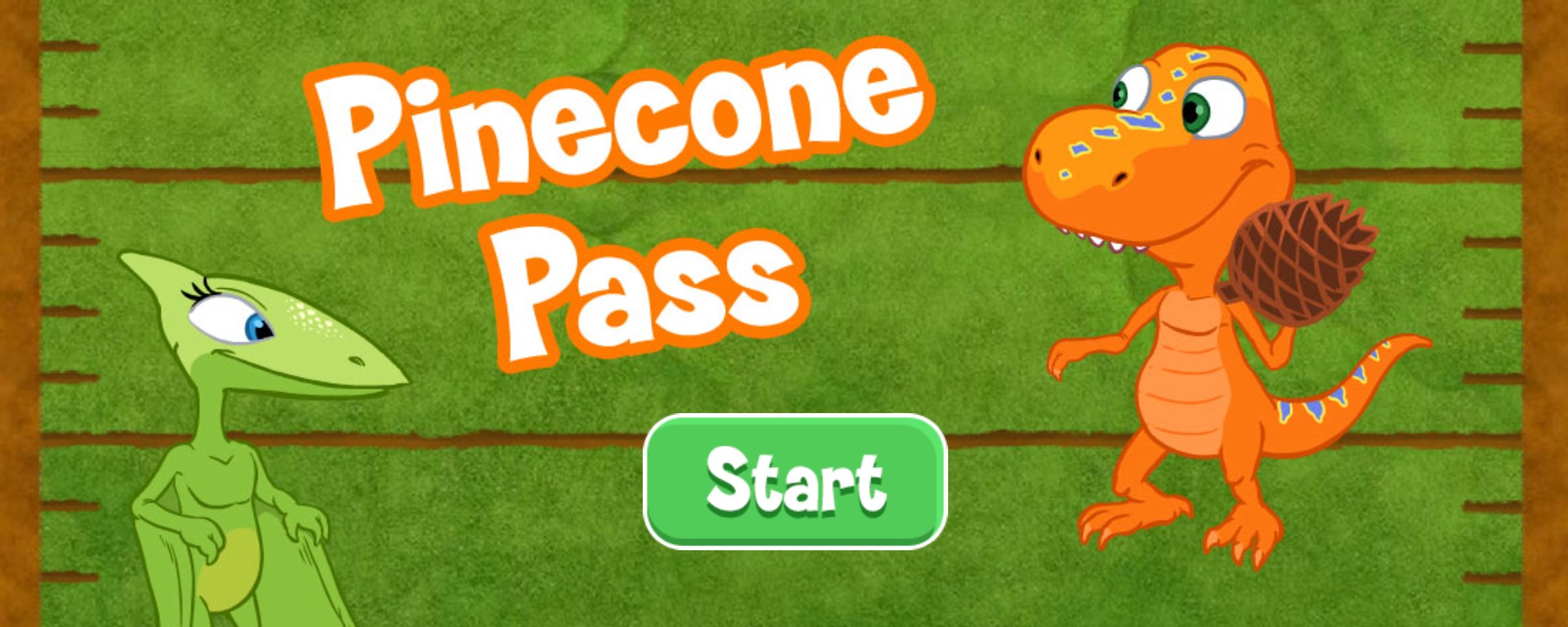Pinecone Pass Dinosaur Sports Game