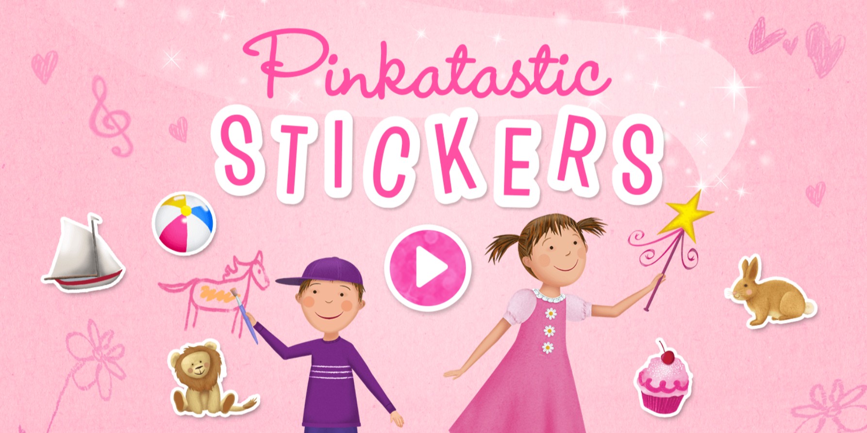 Pinkalicious Pinktastic Stickers Online Game