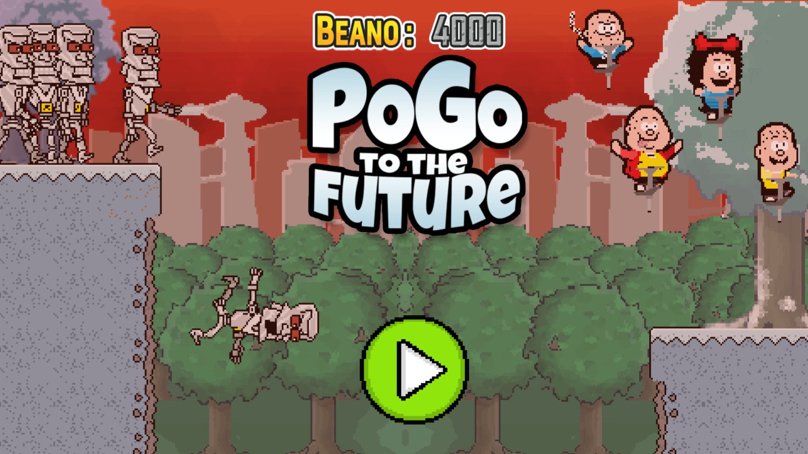 Beano PoGo to the Future - Play Online Arcade Action Game