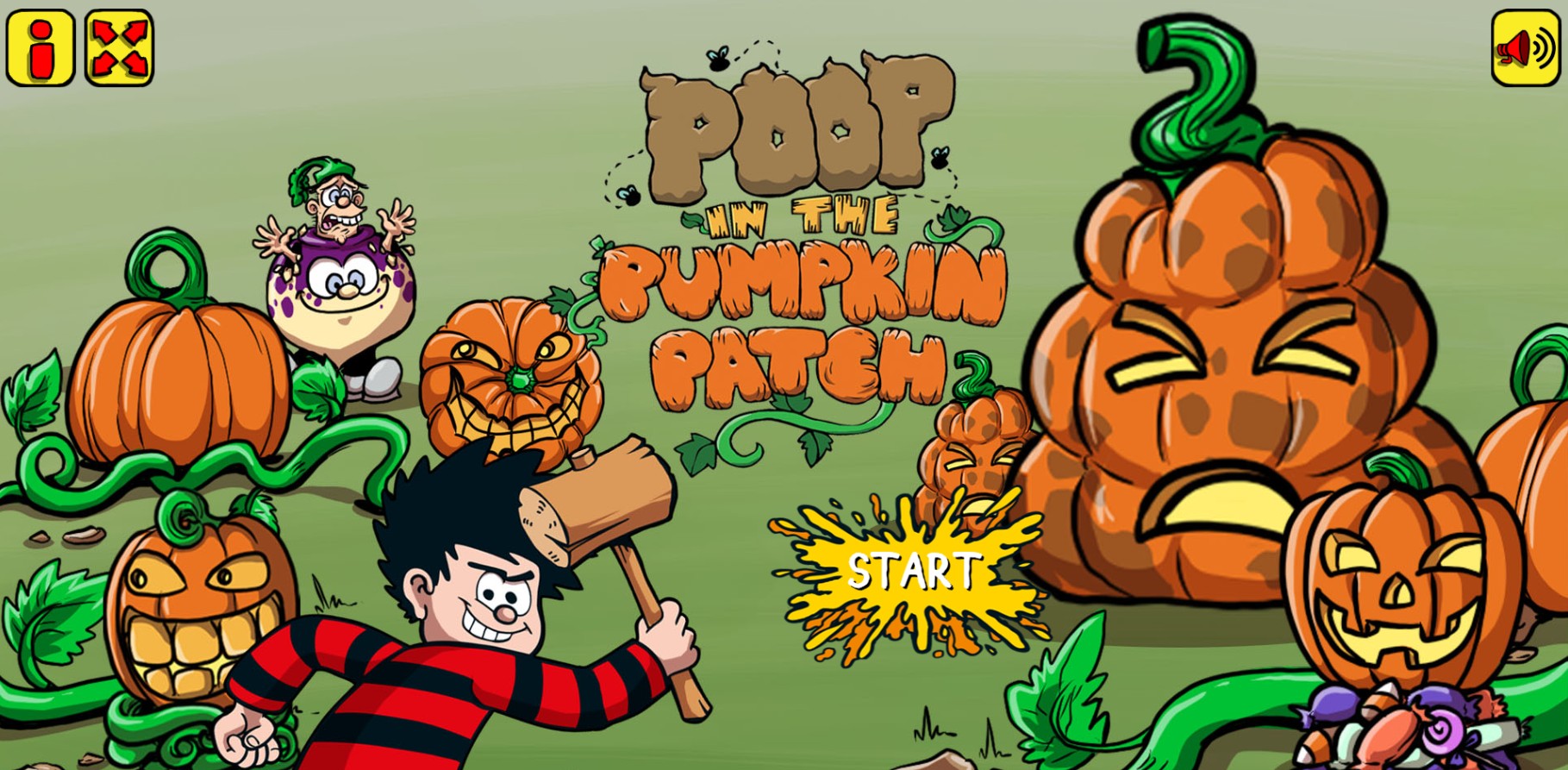 Poop in the Pumpkin Patch 2 Game