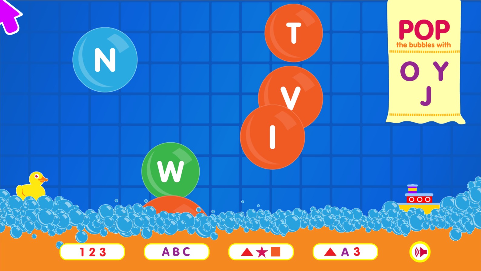 Bubble Pop Learning Adventure