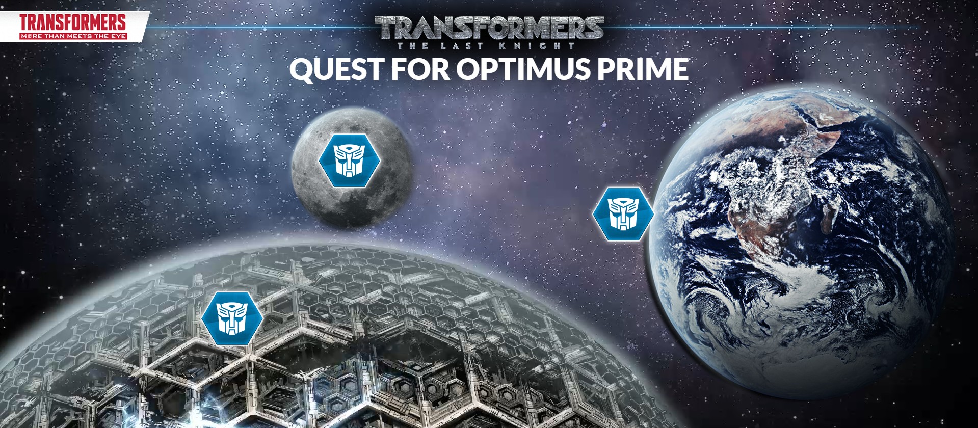Quest for Optimus Prime - Transformers The Last Knight Browser Game