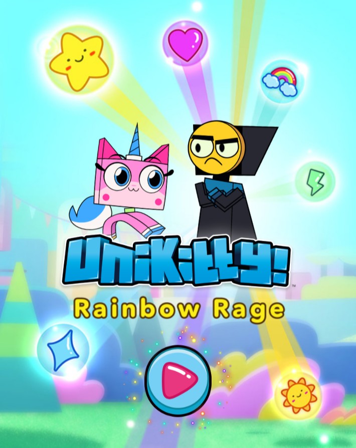 Unikitty! Rainbow Rage - Play Free Online Action Game