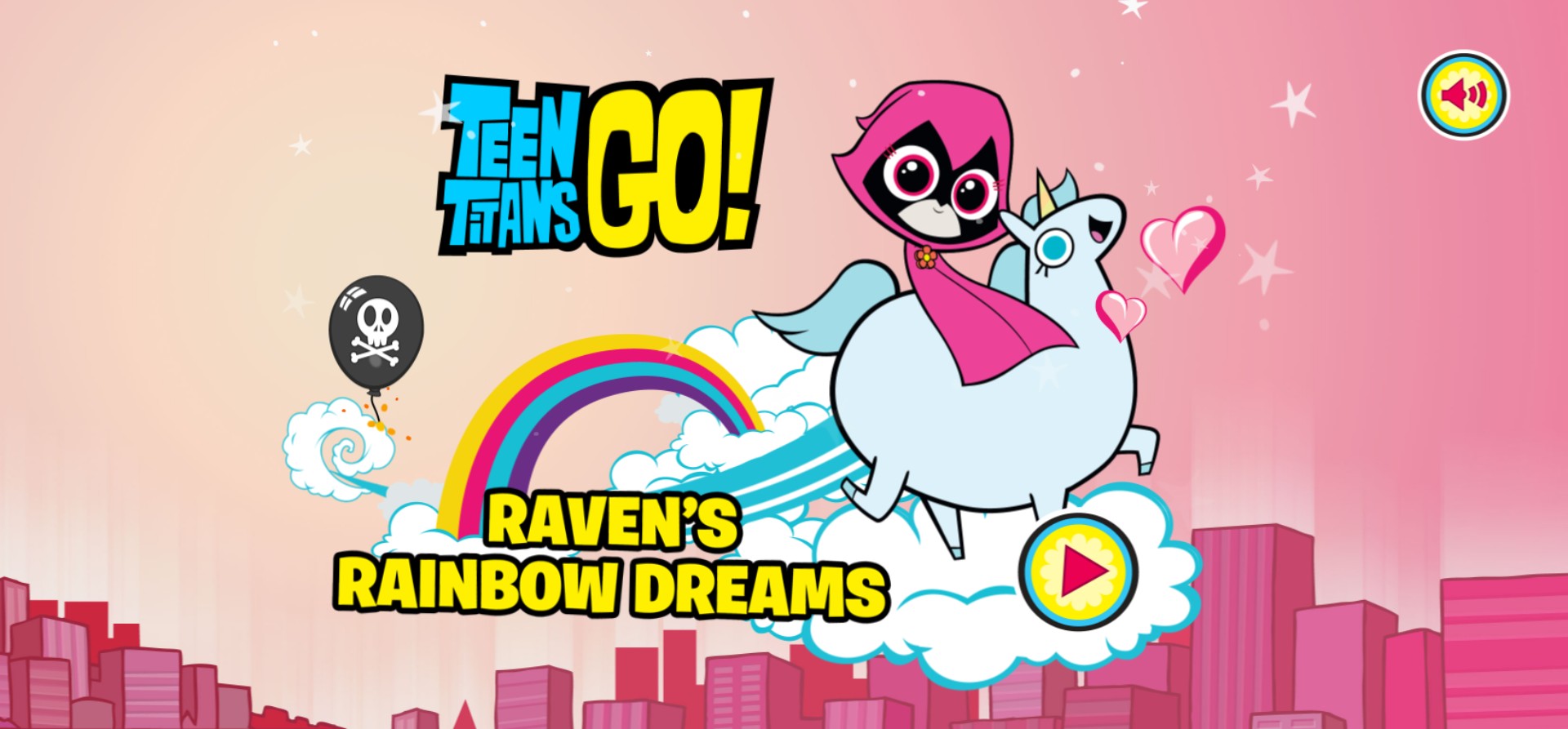 Teen Titans Go! Raven's Rainbow Dreams Online Game