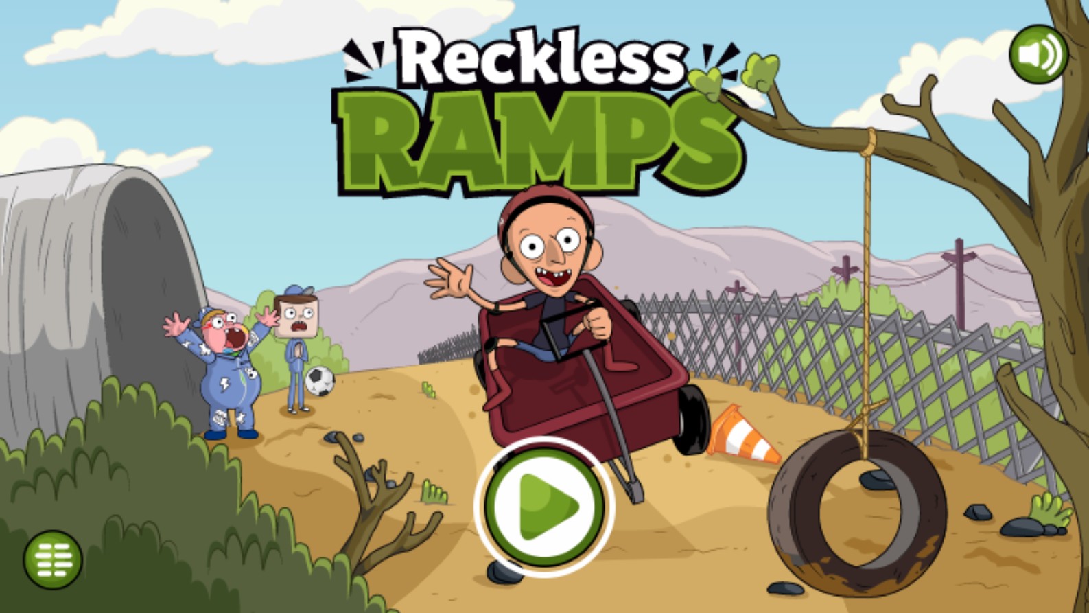 Reckless Ramps - Clarence Cartoon Network Racing Game