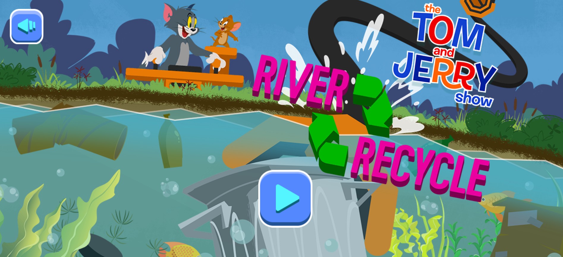 Tom and Jerry River Junk Cleanup Prototype