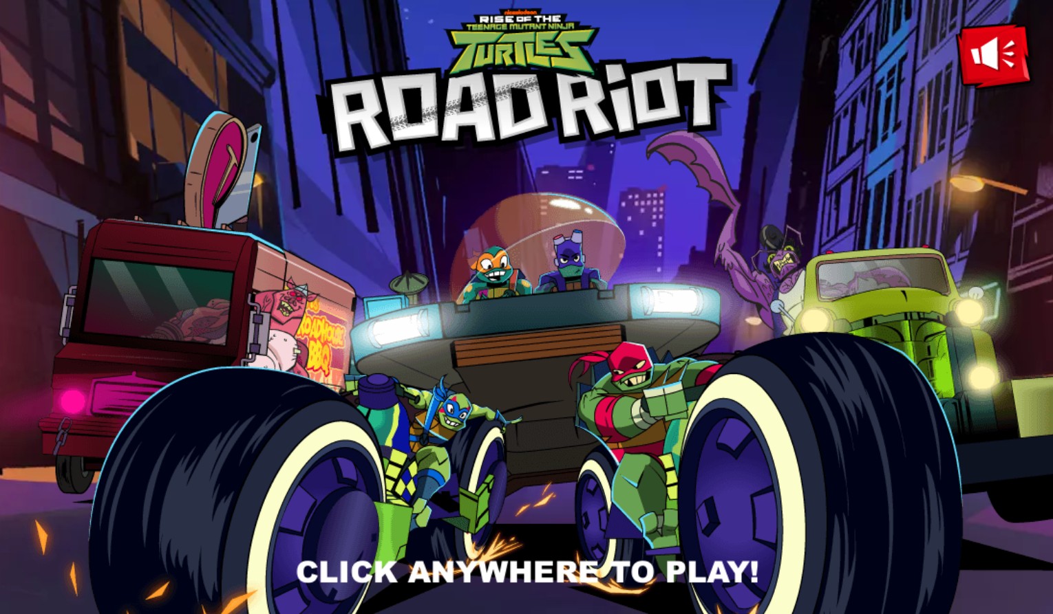Rise of the Teenage Mutant Ninja Turtles: Road Riot