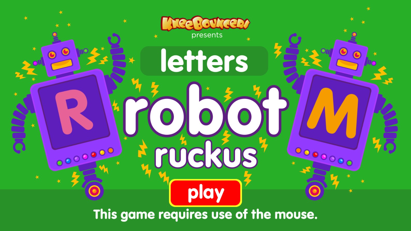 Robot Letters Ruckus - Educational Alphabet Game for Kids