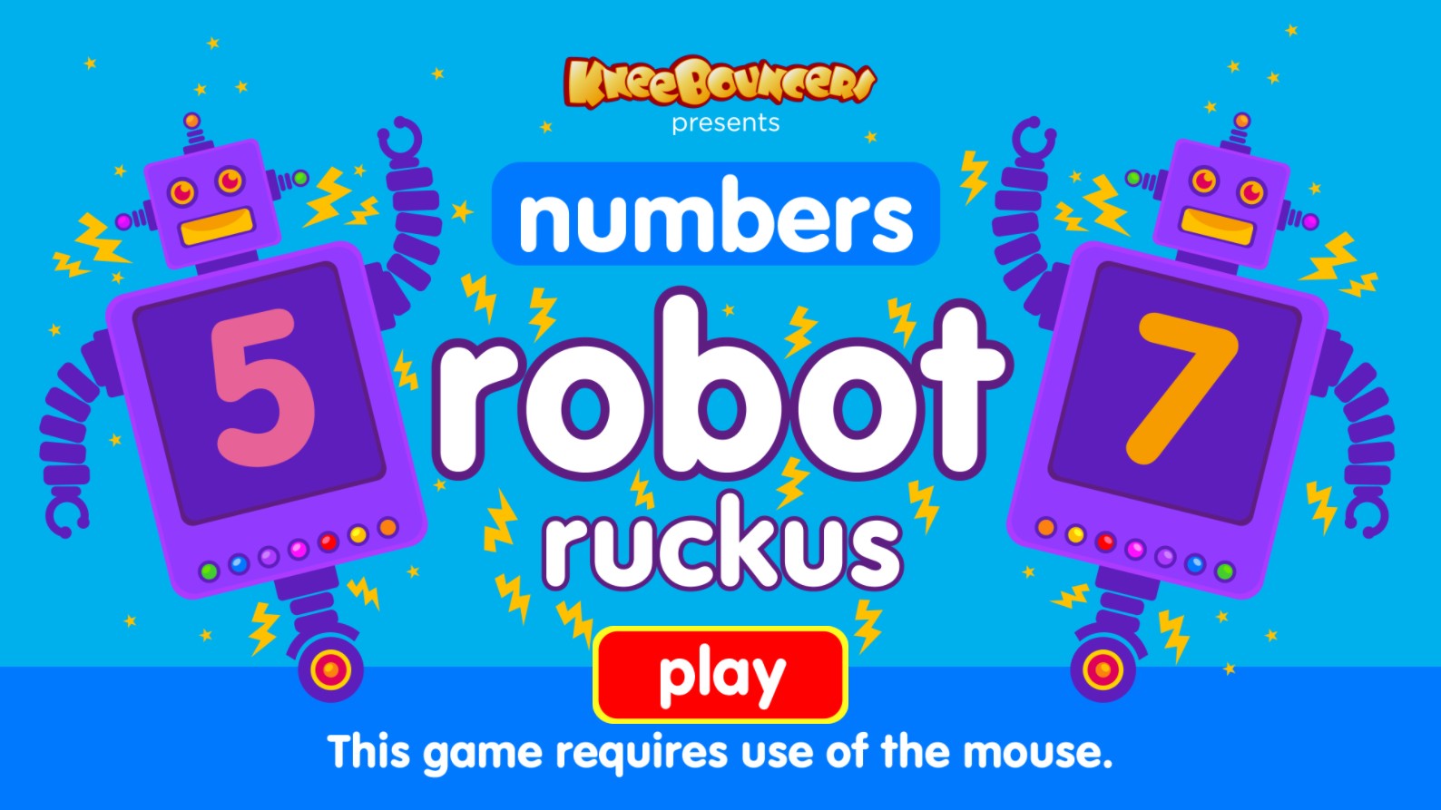 Robot Numbers Ruckus - Educational Math Game for Kids