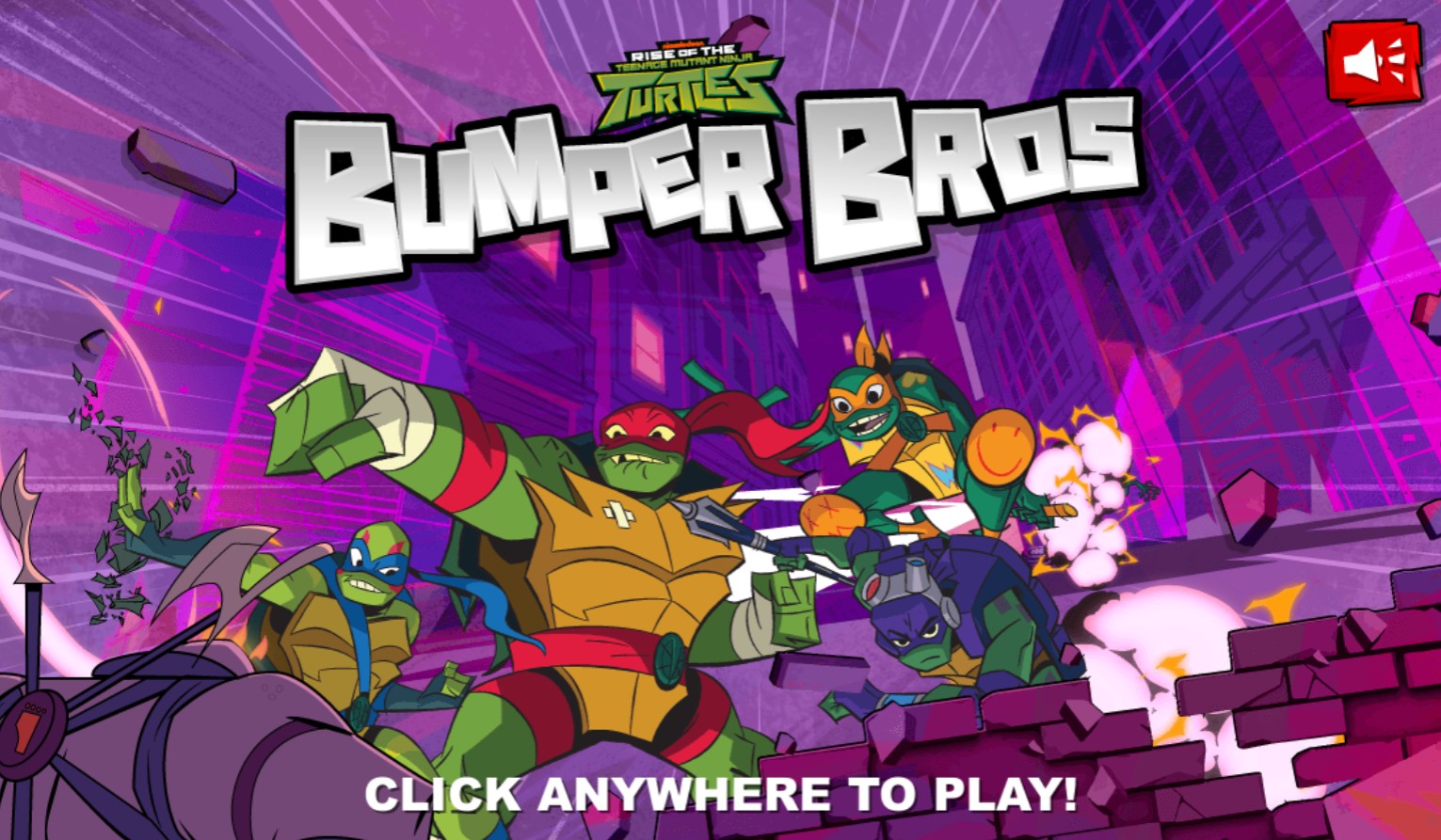 Rise of the Teenage Mutant Ninja Turtles Bumper Bros