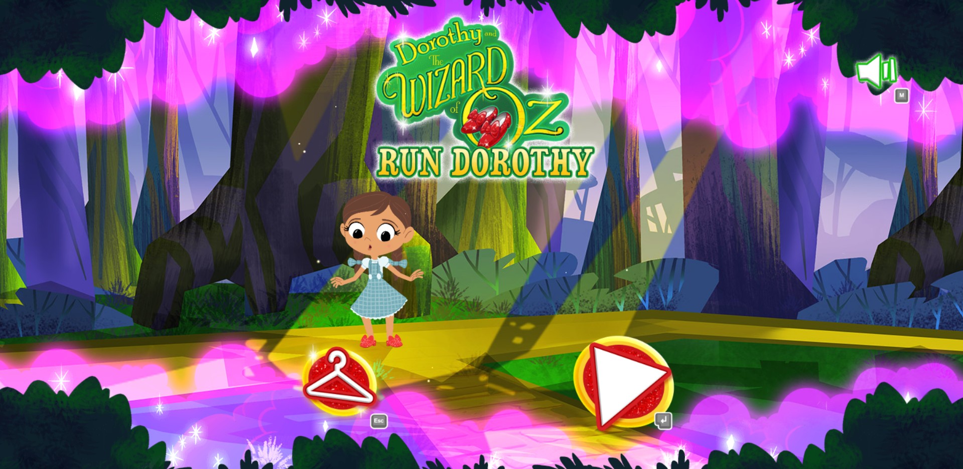 Run Dorothy Adventure Browser Game