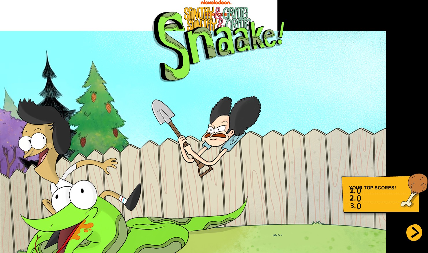 Sanjay and Craig Snaake Browser Game