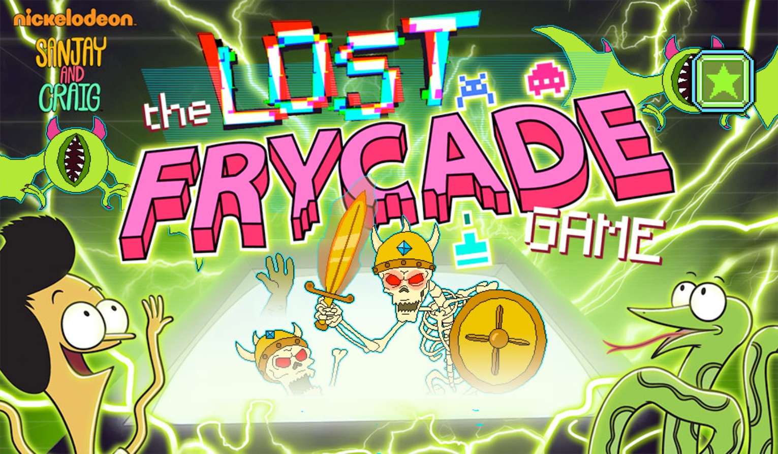 Sanjay and Craig The Lost Frycade - Play Retro Arcade Fun