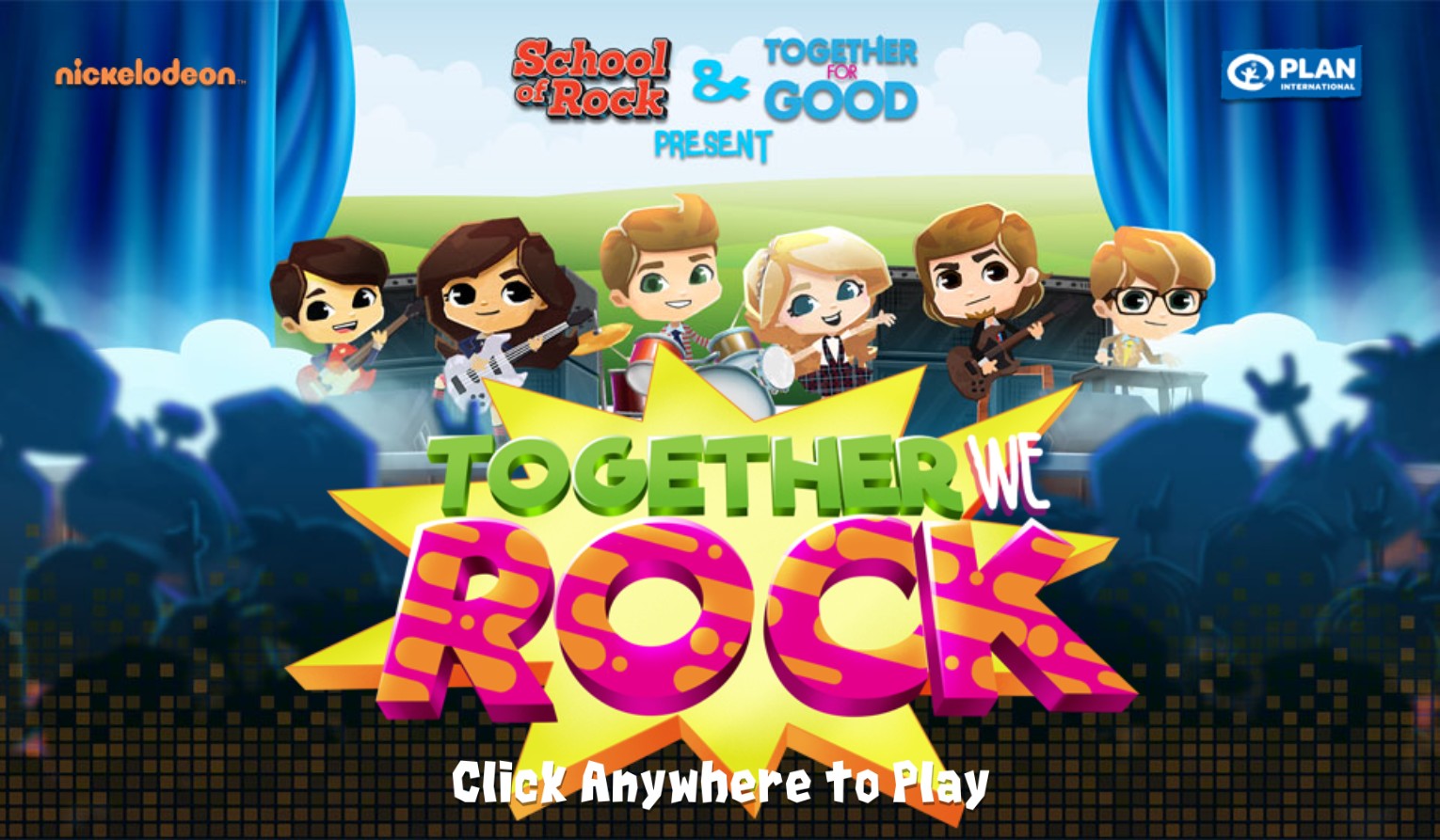 School of Rock Together We Rock - Play Nickelodeon Music Game