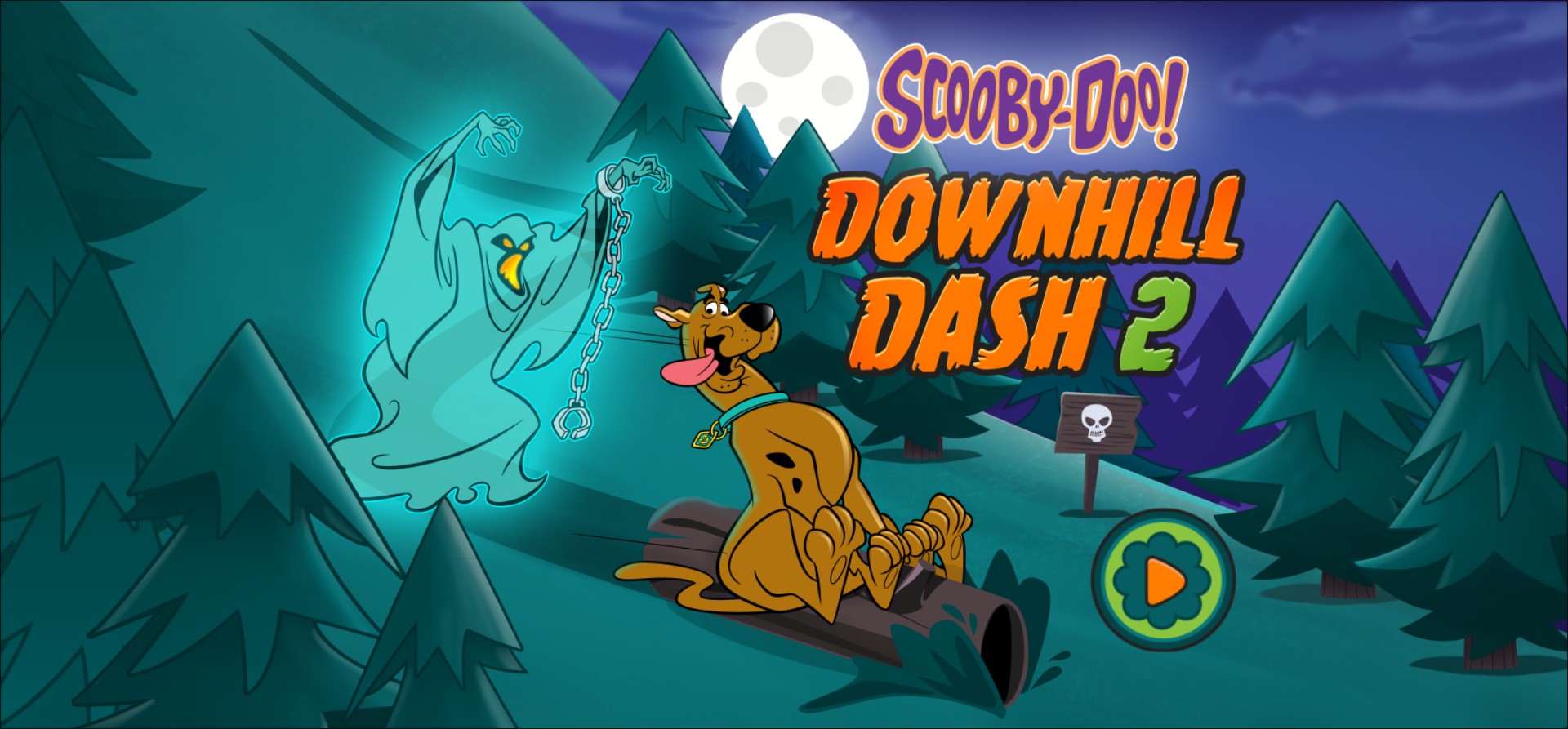 Scooby-Doo Downhill Dash 2 Online Game