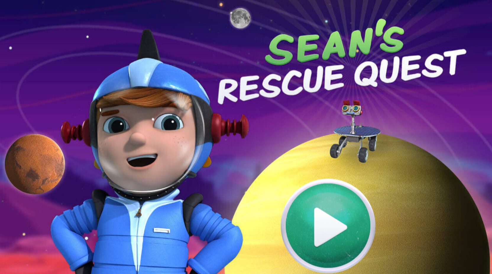 Sean's Rescue Quest - Space Adventure Game