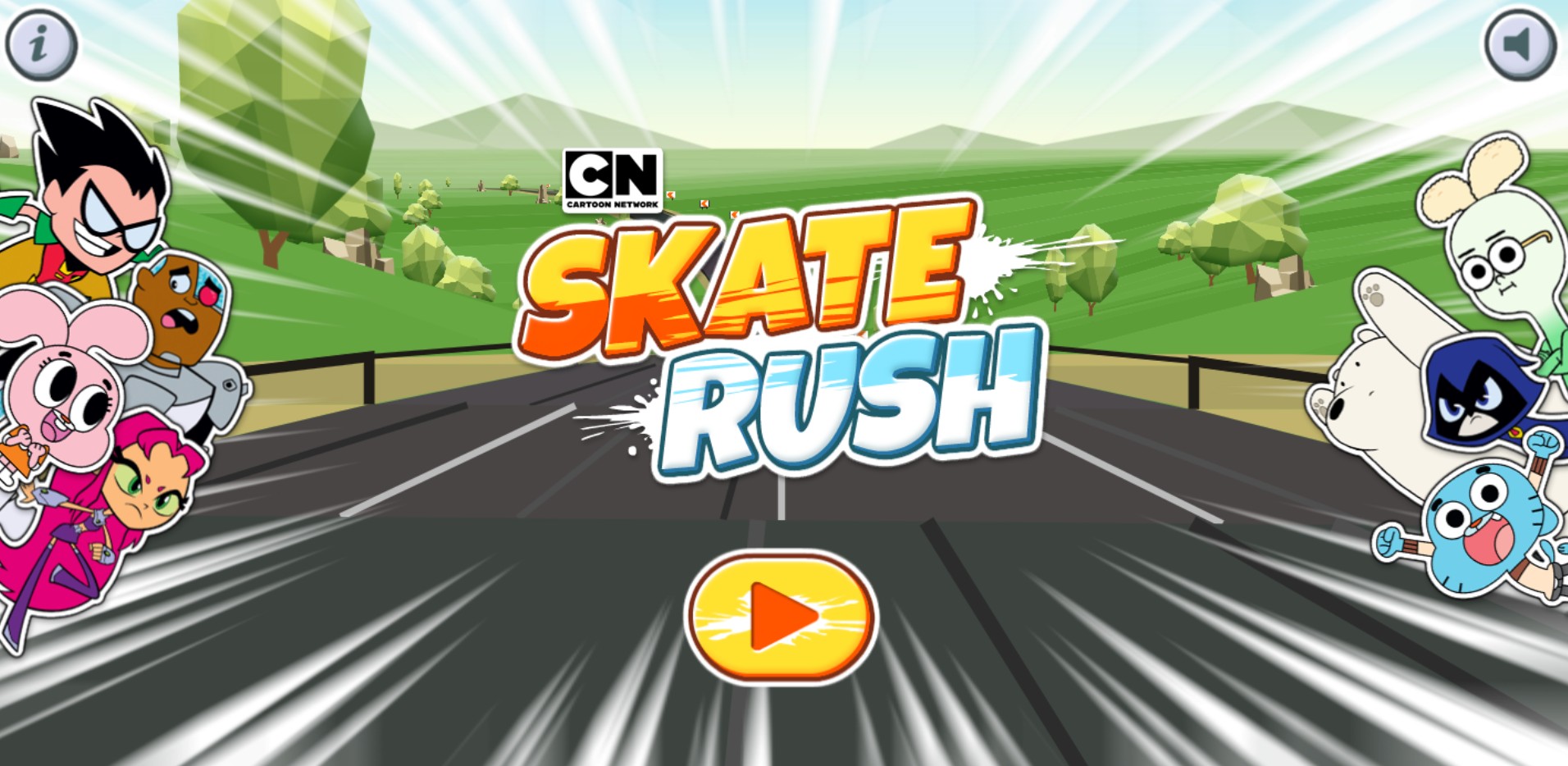 Skate Rush: Cartoon Network All-Star Skating Adventure