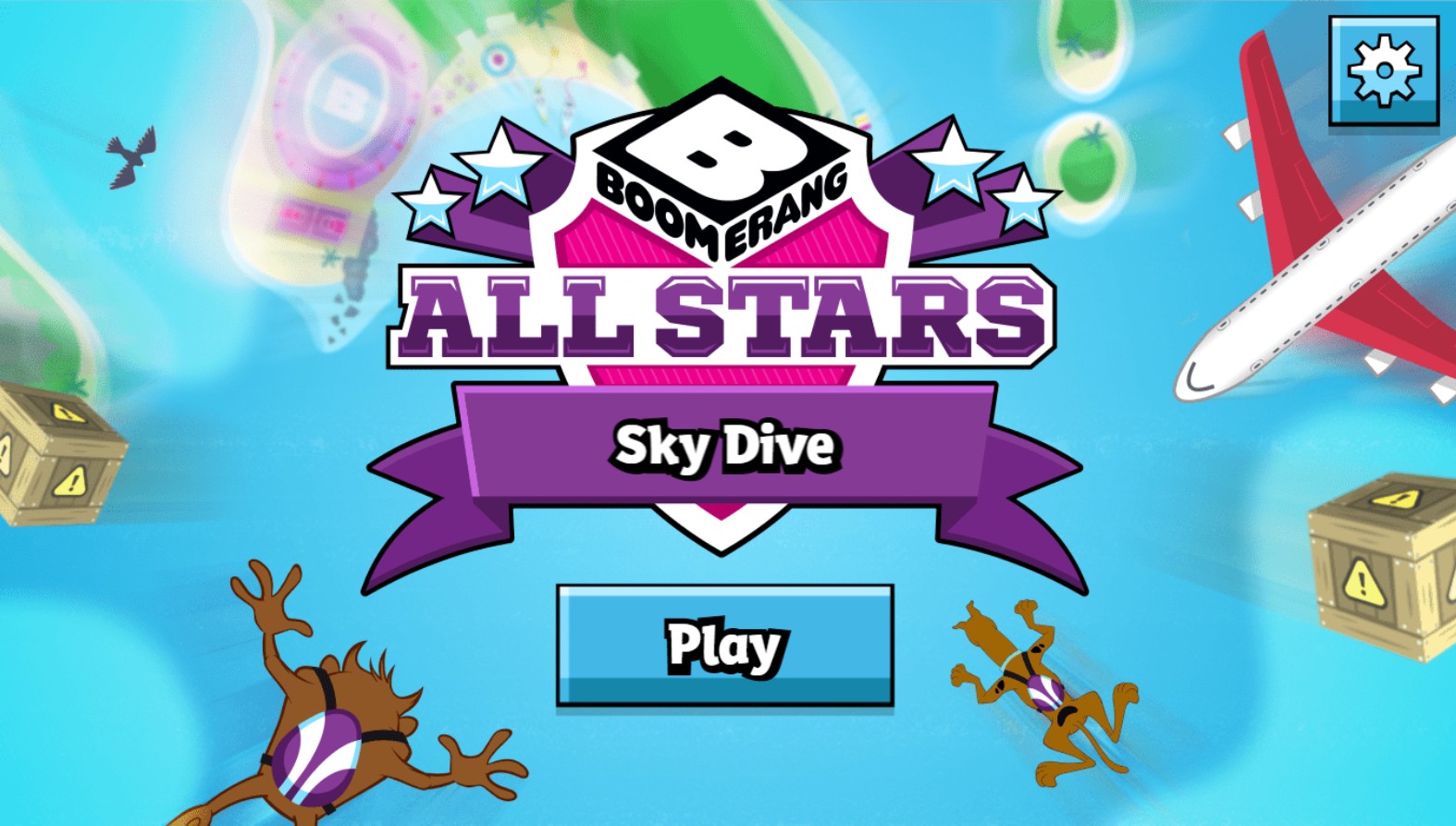 Boomerang All Stars Sky Dive Game