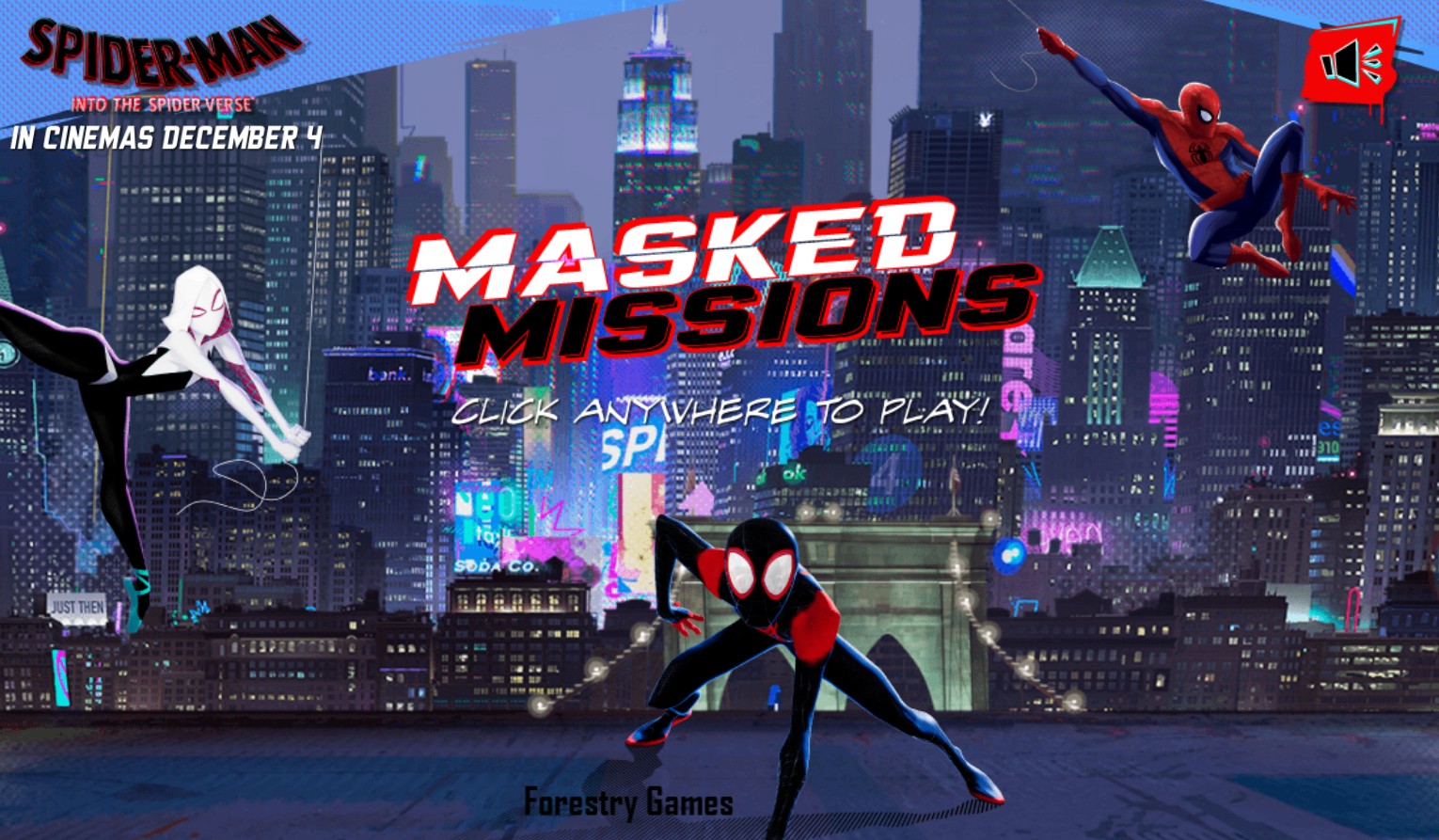 Spider-Man Masked Missions Online Game