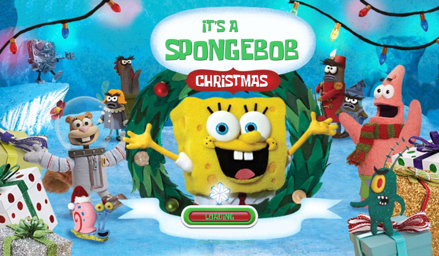 Its a SpongeBob Christmas - Festive Nickelodeon Adventure