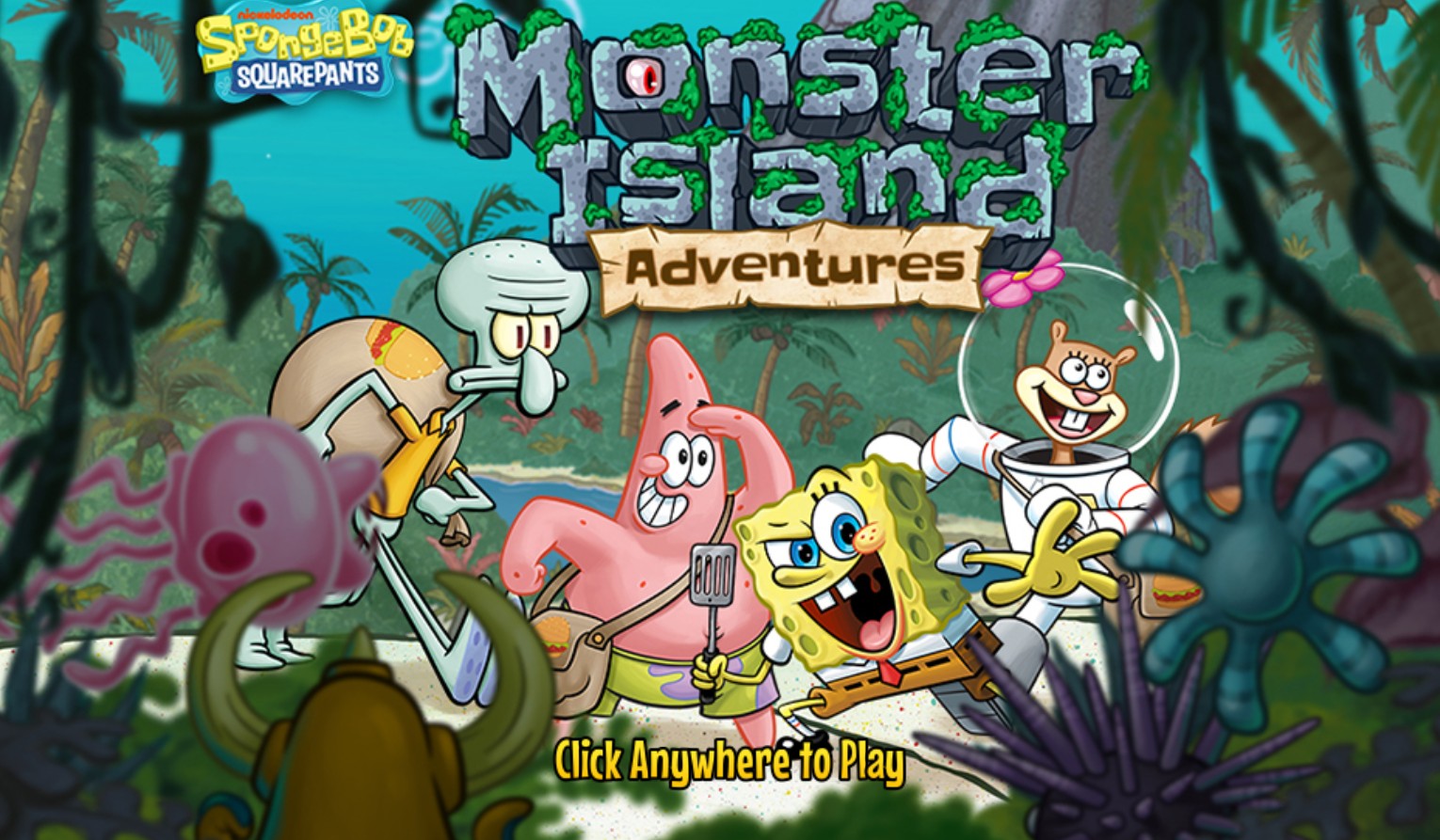 SpongeBob Monster Island Adventures Play Online