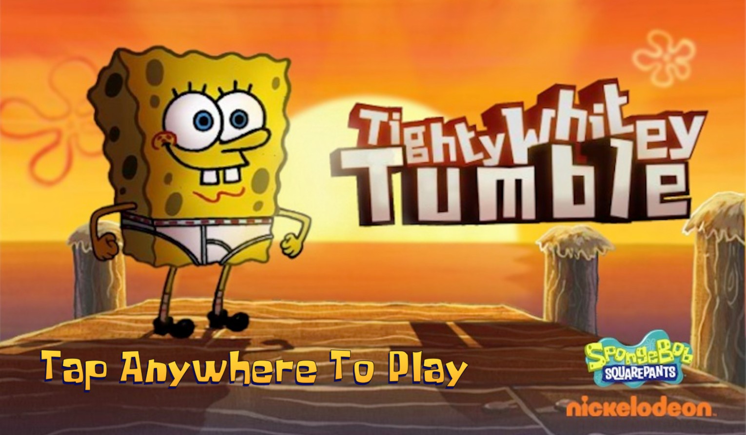 SpongeBob Tighty Whitey Tumble Online Game