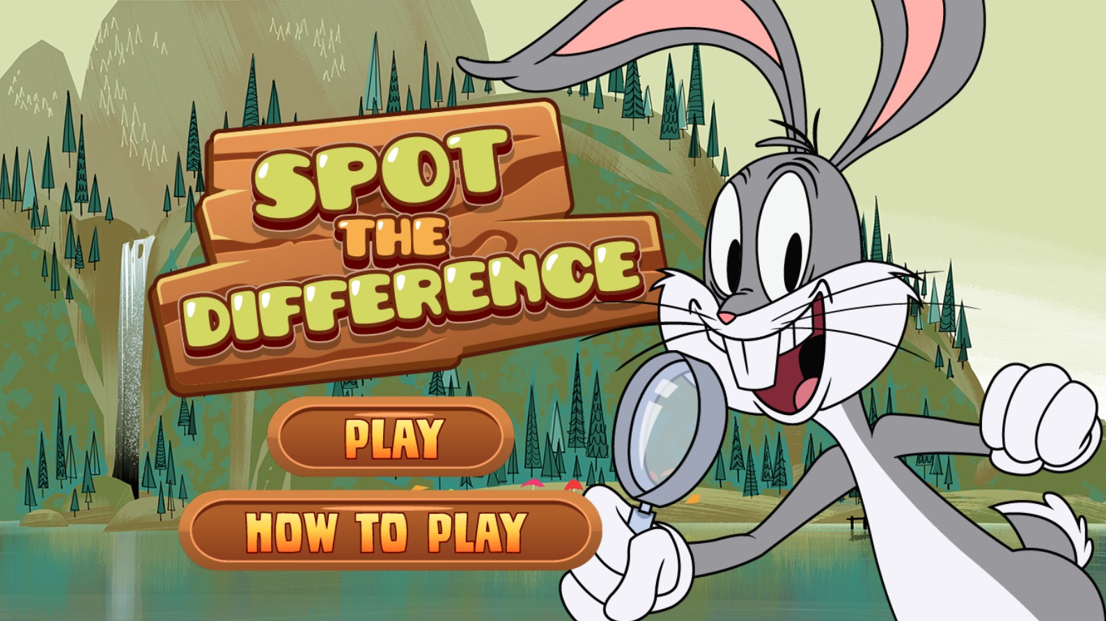 Bugs Bunny Spot the Difference Online Game