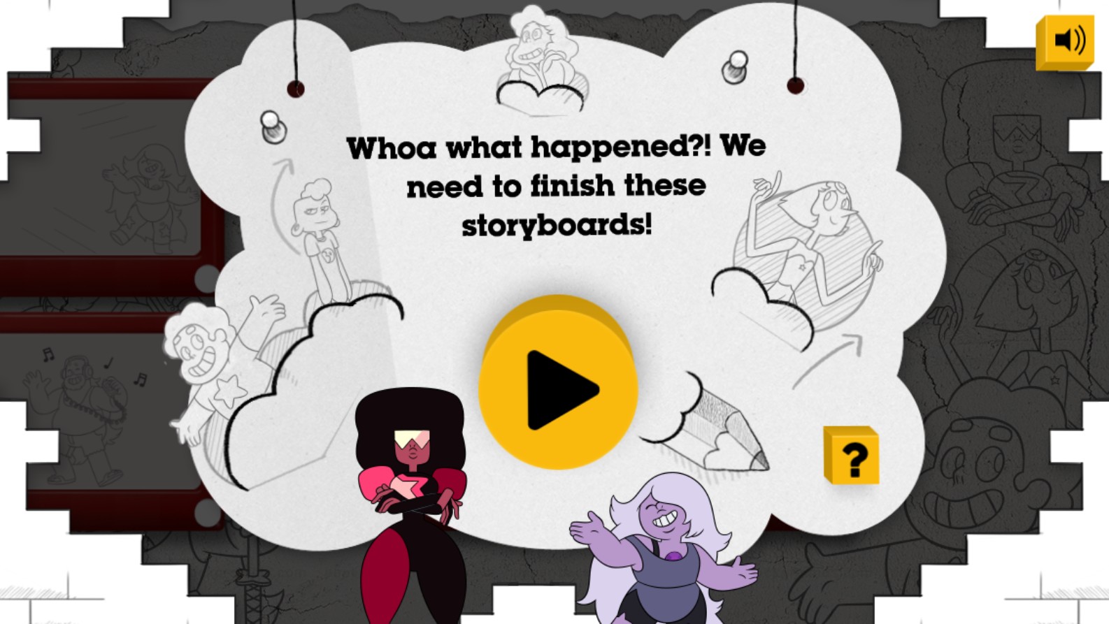 Steven Universe Storyboard Studio Game