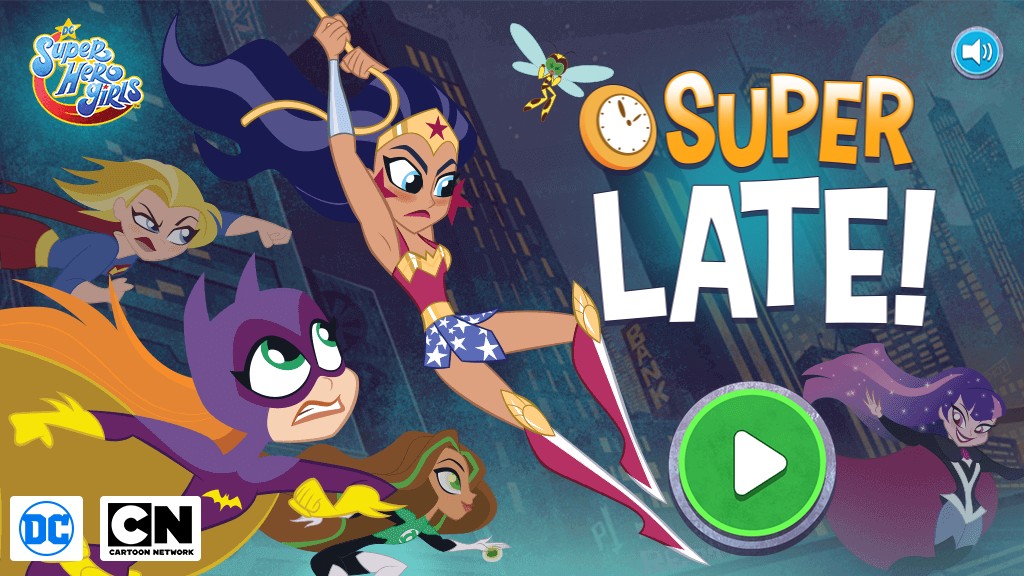 DC Super Hero Girls Super Late Online Game