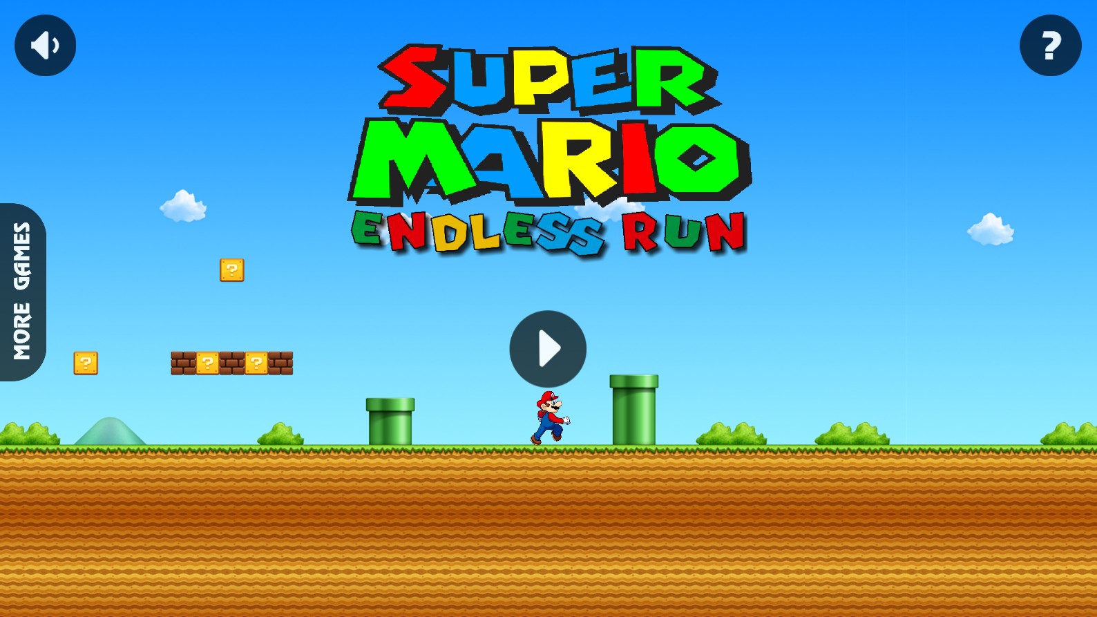 Super Mario Endless Run - Free Online Platformer Game