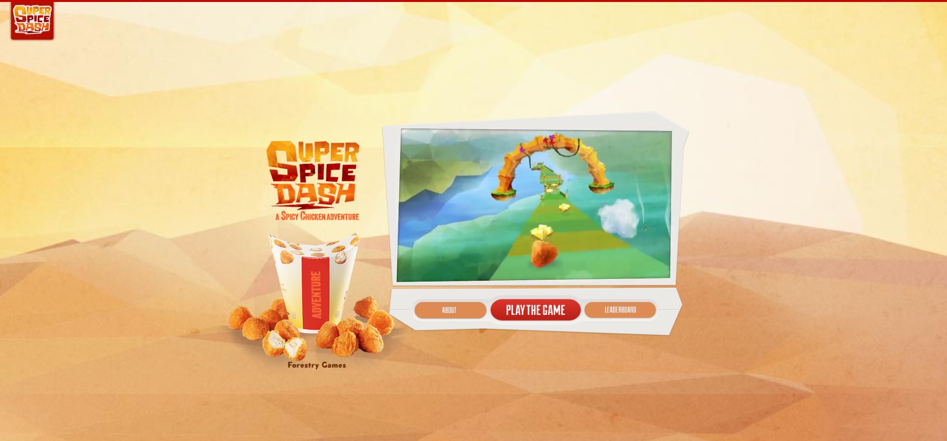 Super Spice Dash - A Spicy Chicken Adventure Browser Game