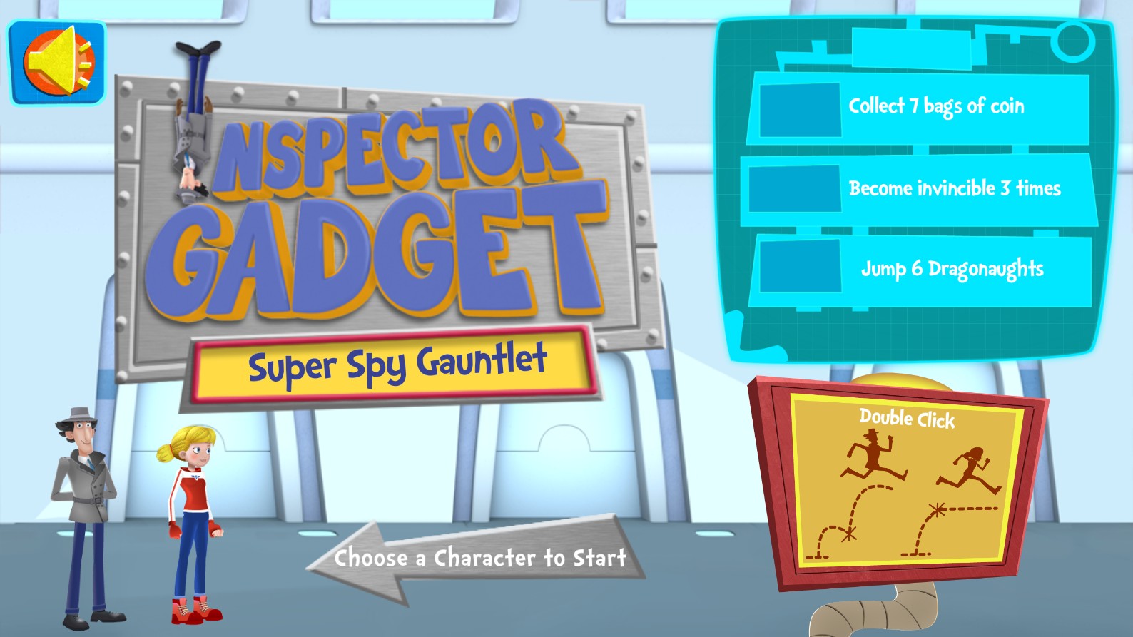 Inspector Gadget Super Spy Gauntlet - Play Online