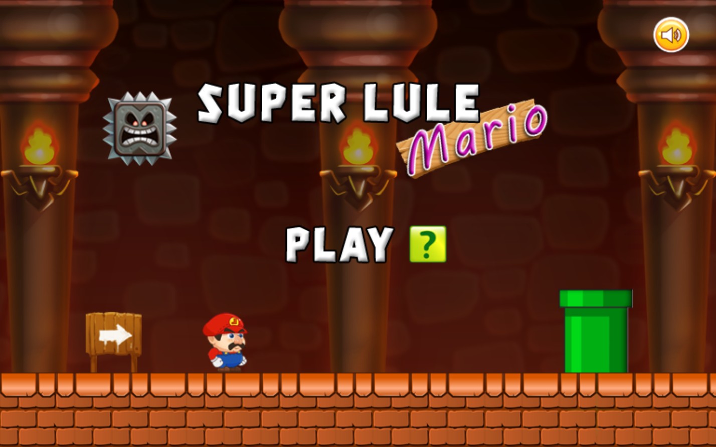 Super Lule Mario Browser Game