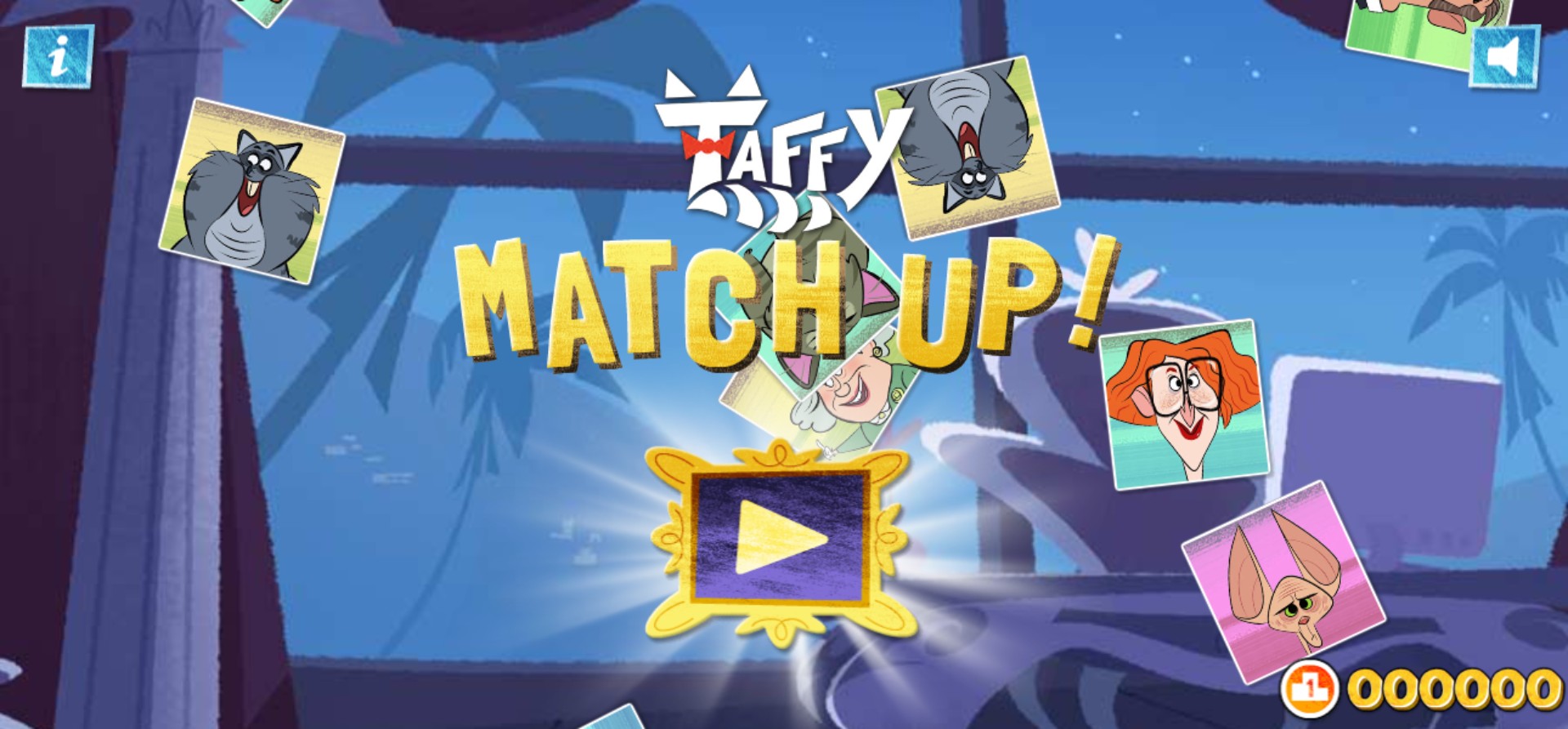 Taffy Match Up Boomerang Browser Game