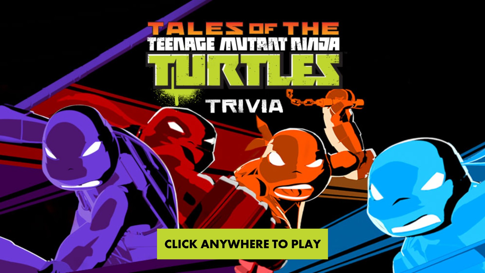 Tales of the Teenage Mutant Ninja Turtles Trivia Game