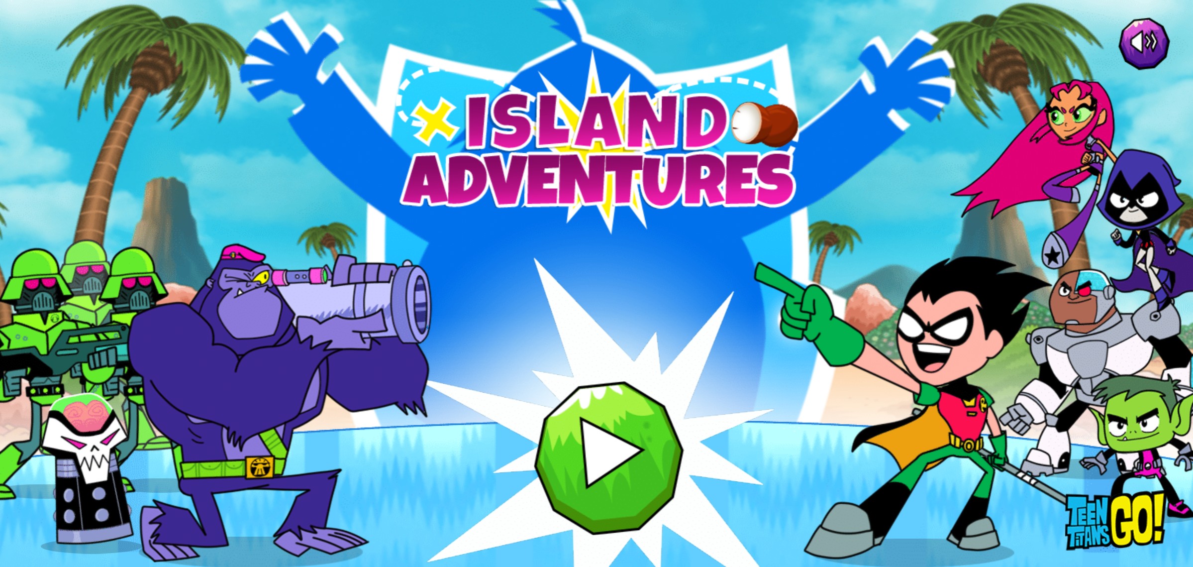 Teen Titans Go Island Adventures Game