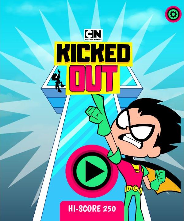 Teen Titans Go Kicked Out - Cartoon Network Browser Game