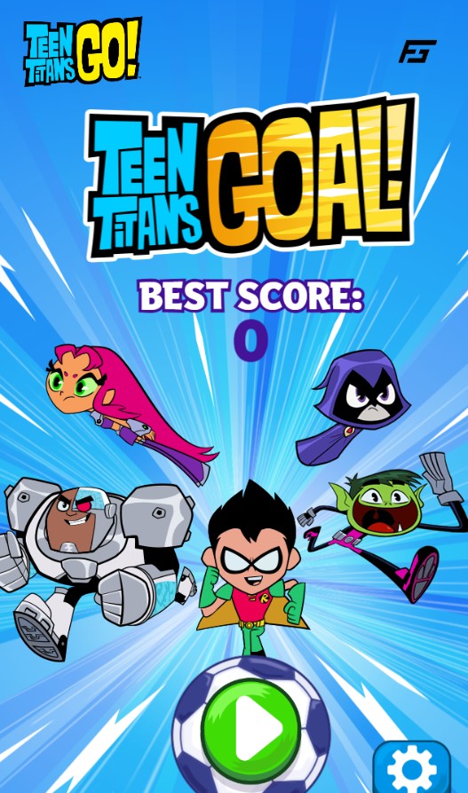Teen Titans Go Goal - Soccer Challenge Browser Game