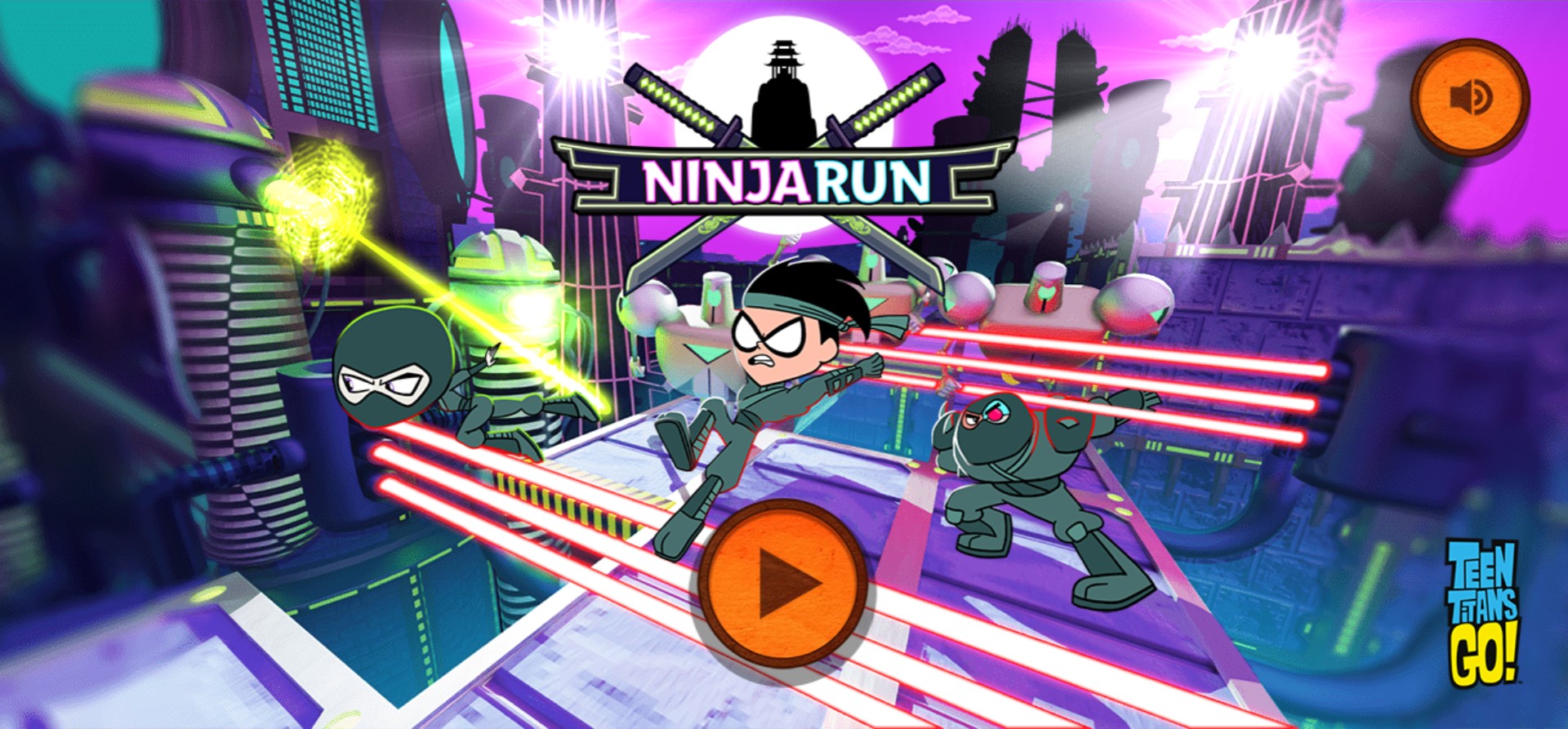 Teen Titans Ninja Run - Play Free Online Action Game