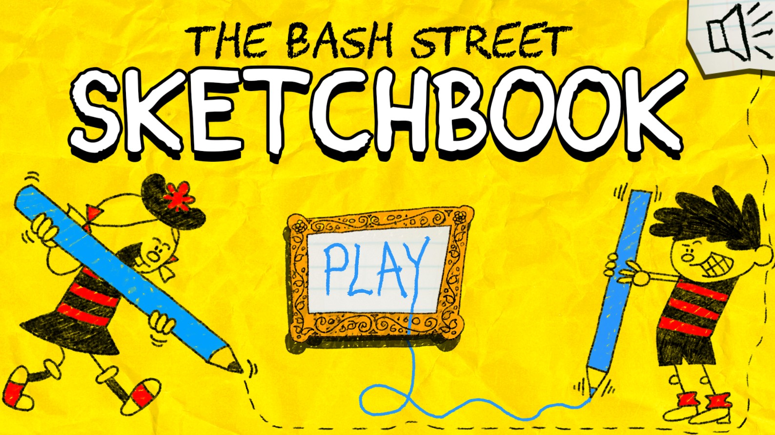 The Bash Street Sketchbook - Fun Creative Drawing Game