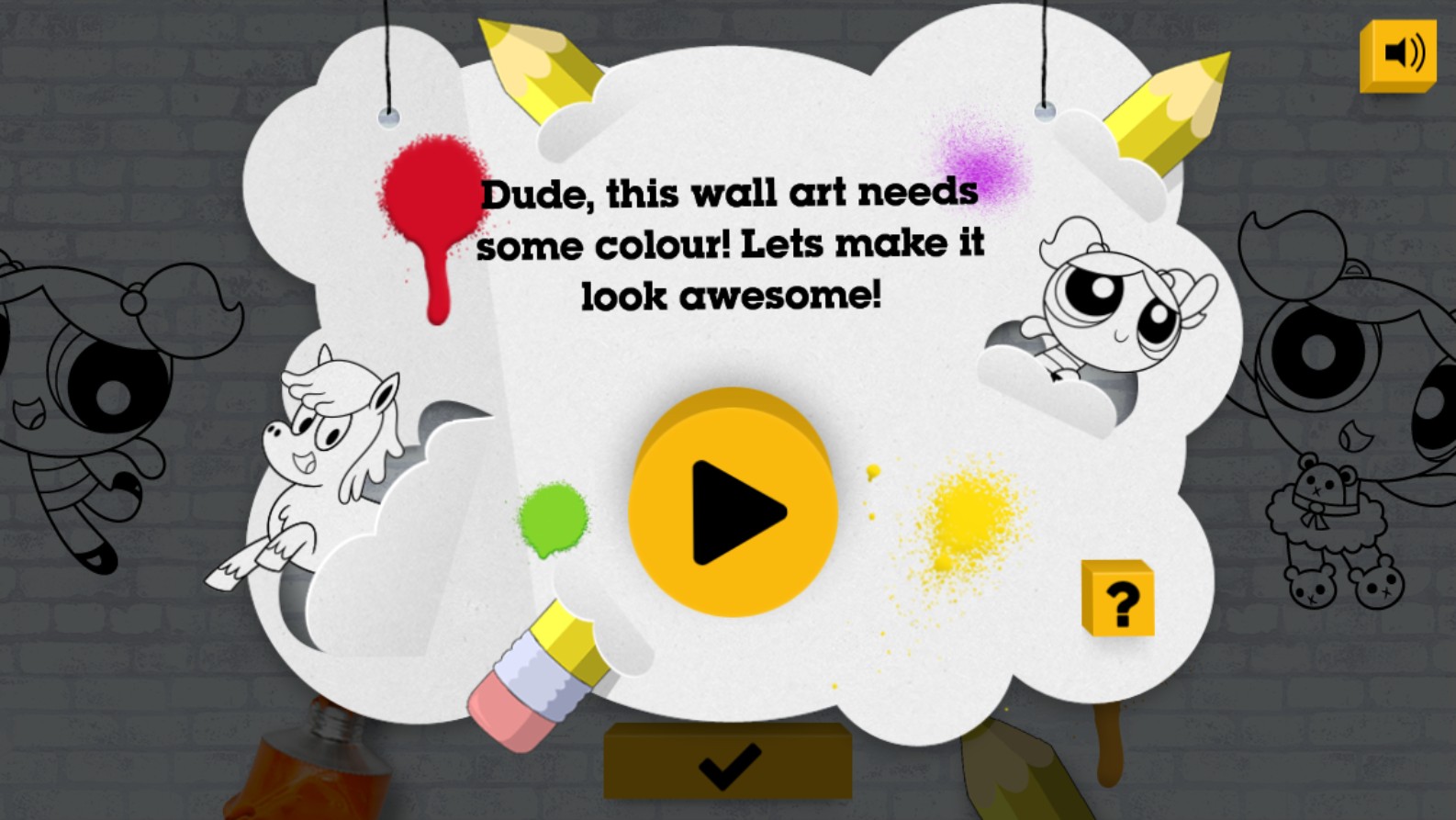 The Powerpuff Girls Colour In Game