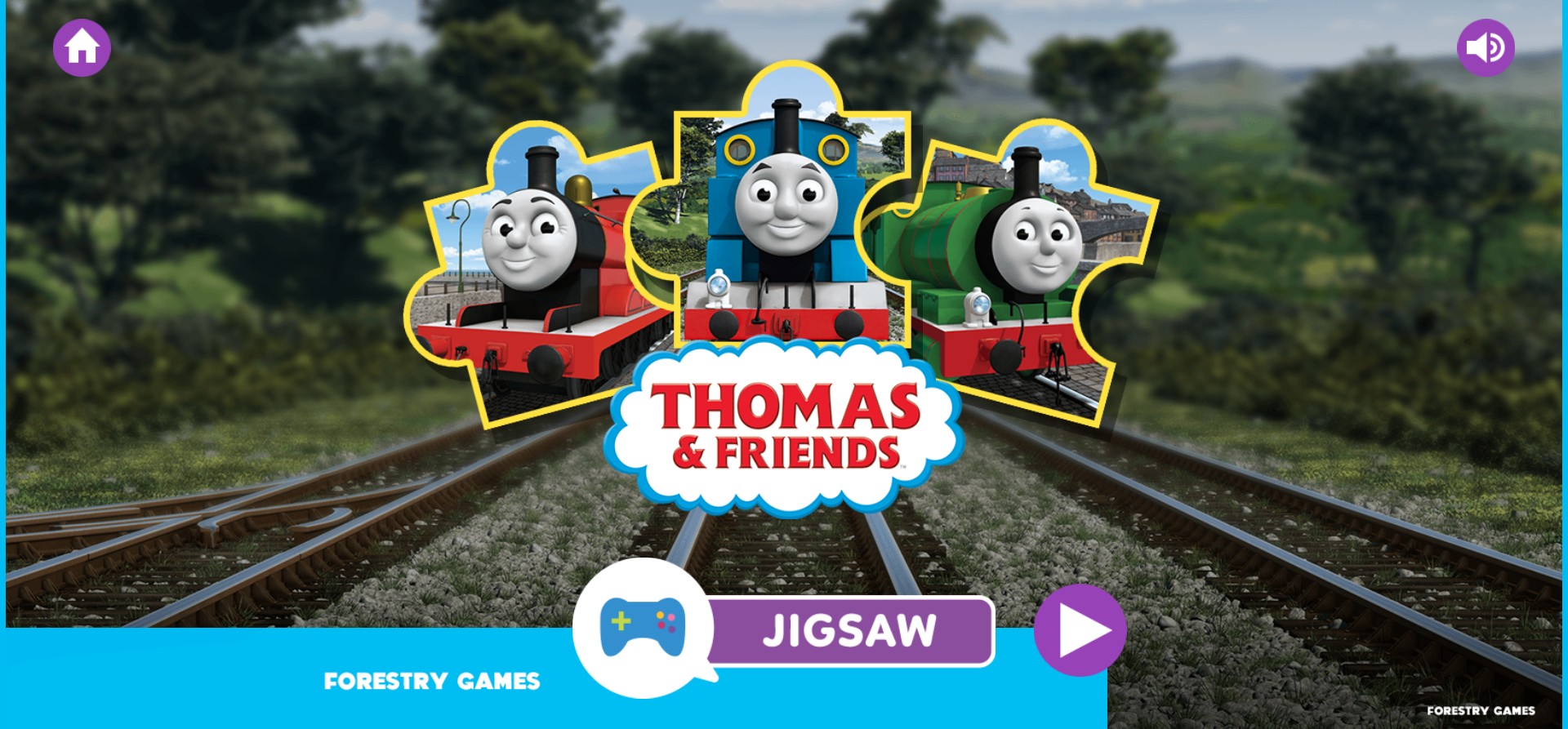 Thomas and Friends Jigsaw - Kids Online Puzzle Game