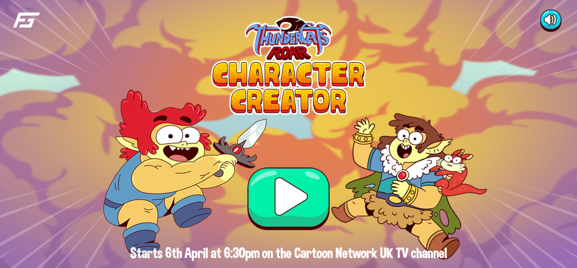 ThunderCats Roar Character Creator Online Game