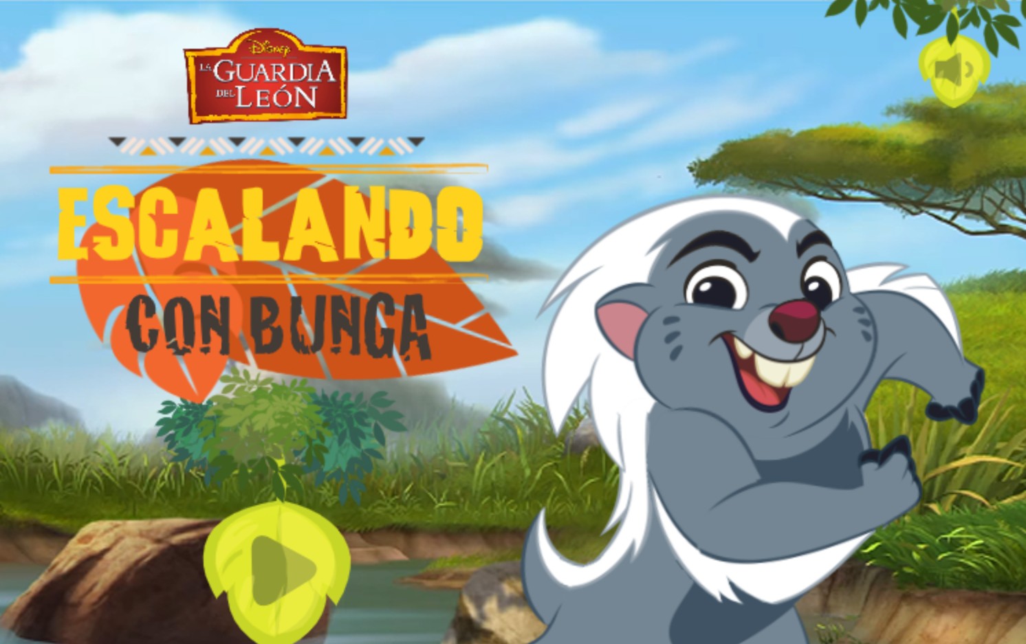 Climbing with Bunga - The Lion Guard Adventure