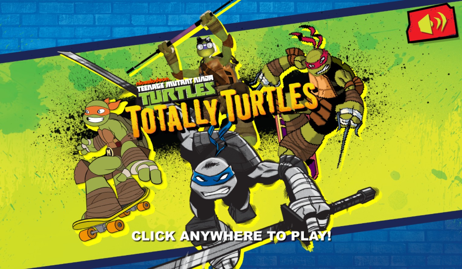 TMNT Totally Turtles - Ninja Action Browser Game