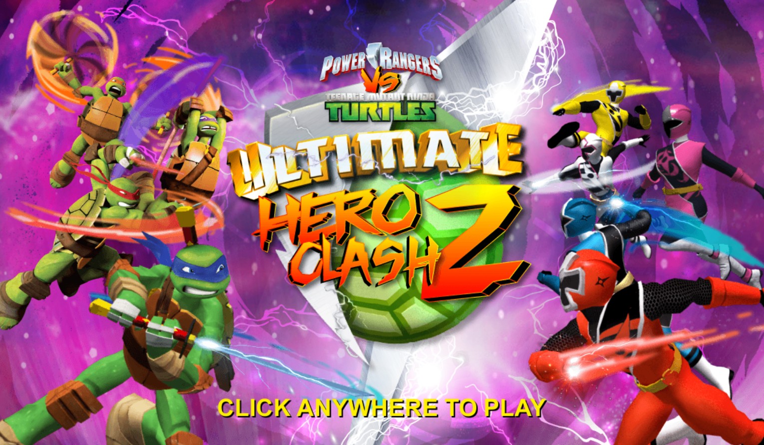 Power Rangers vs Teenage Mutant Ninja Turtles Ultimate Hero Clash 2