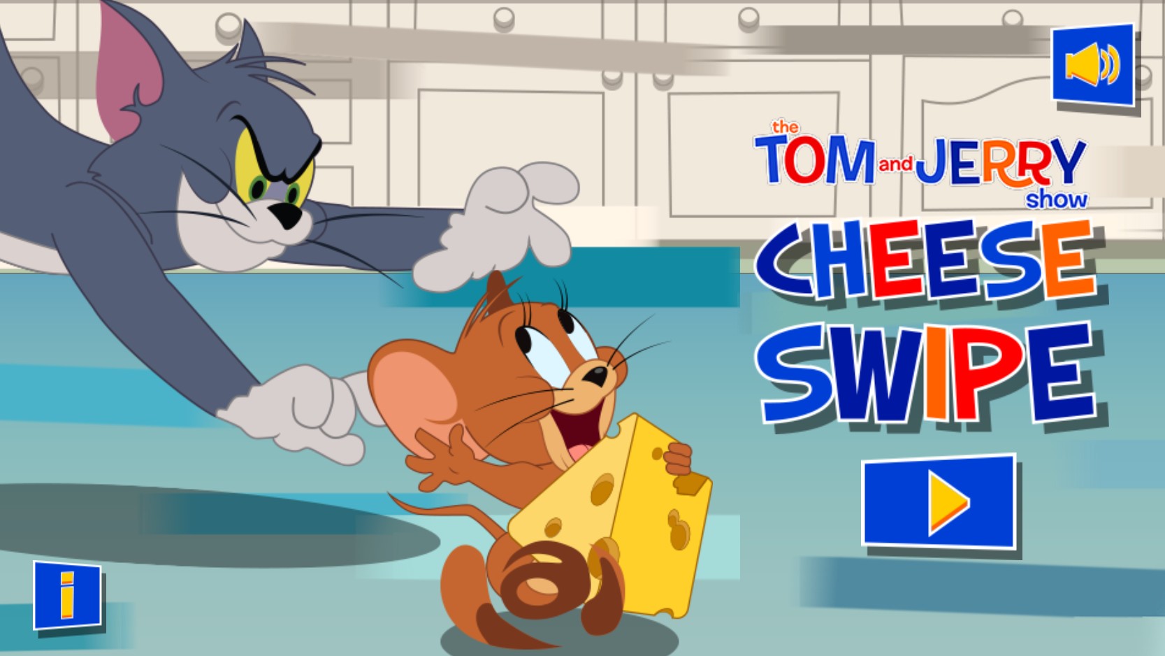 Tom and Jerry Cheese Swipe Online