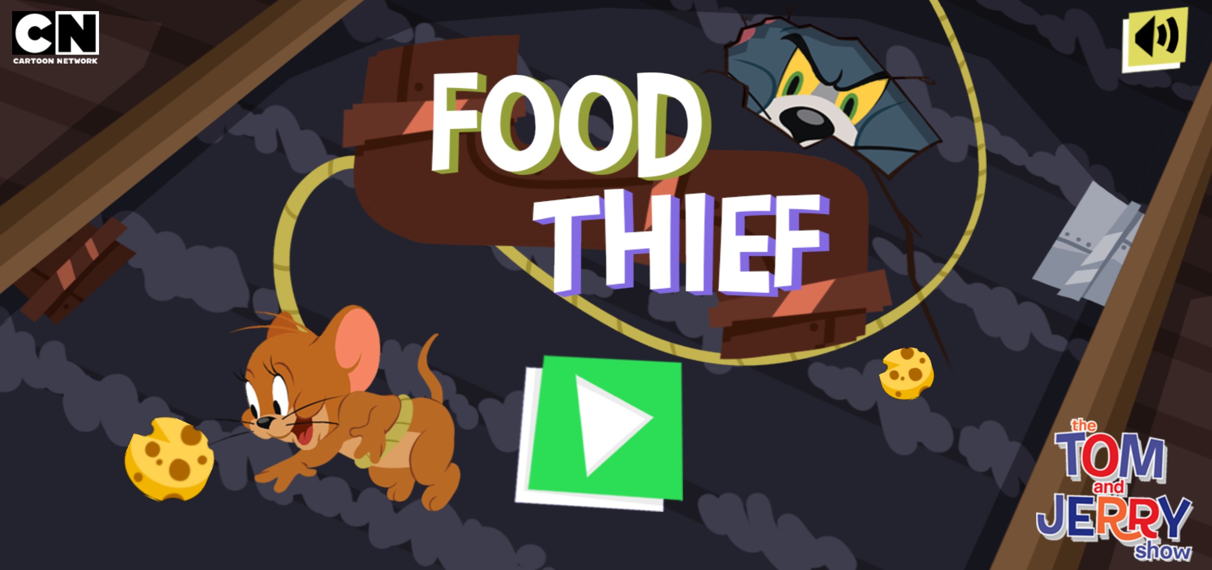 Tom and Jerry Food Thief - Play Online Free Game