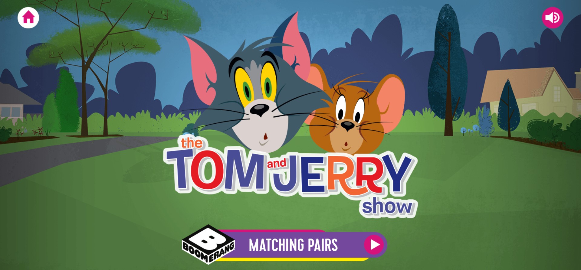 Tom and Jerry Matching Pairs - Fun Memory Game